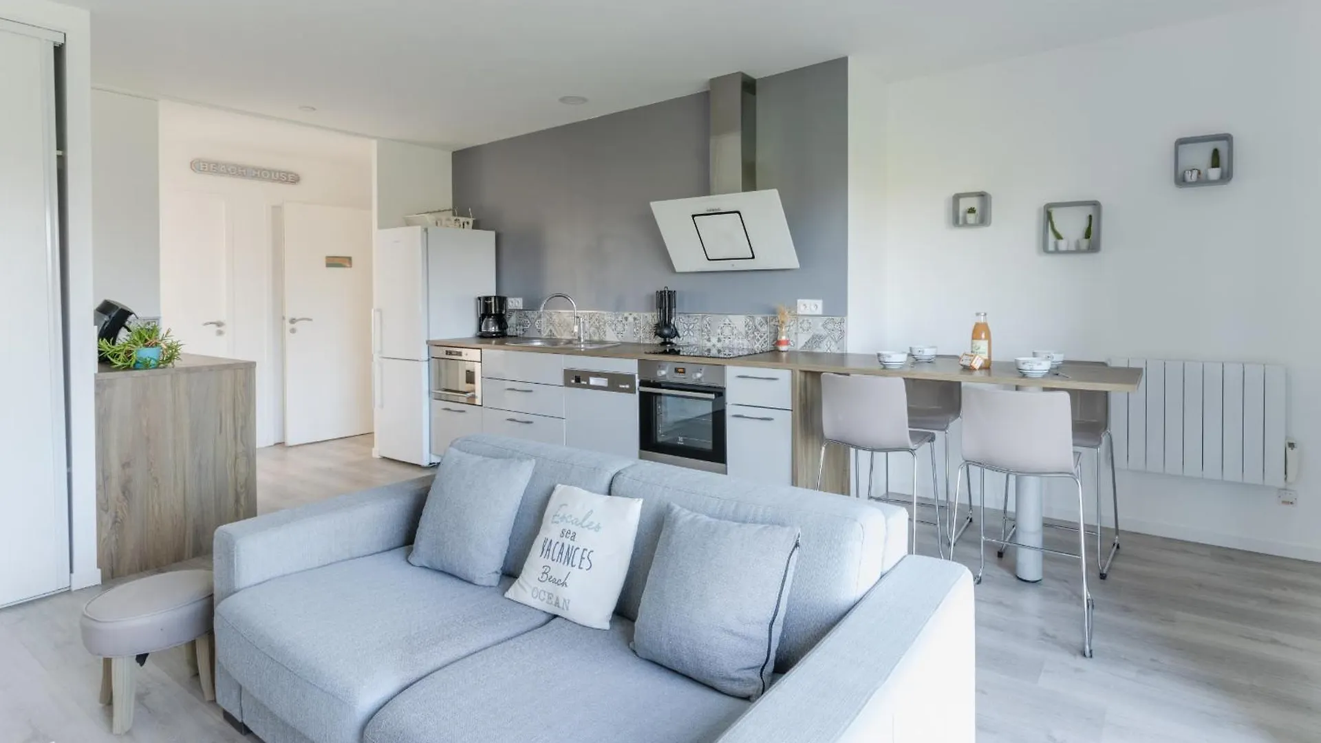 Roscaroc Enez Karn - Joli T2 Vue Mer Proche Plage Ploudalmézeau Apartmán
