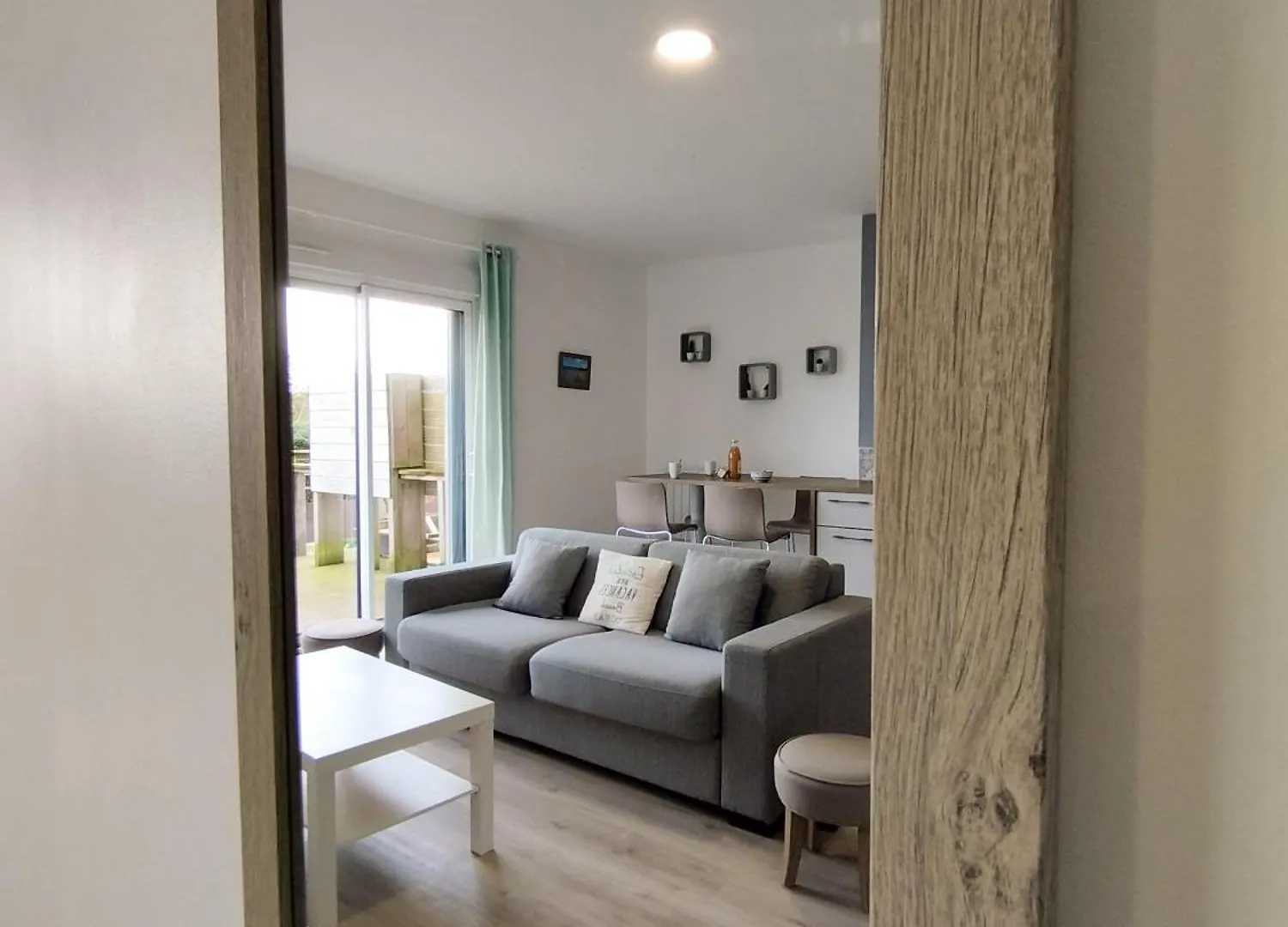 Roscaroc Enez Karn - Joli T2 Vue Mer Proche Plage Ploudalmézeau