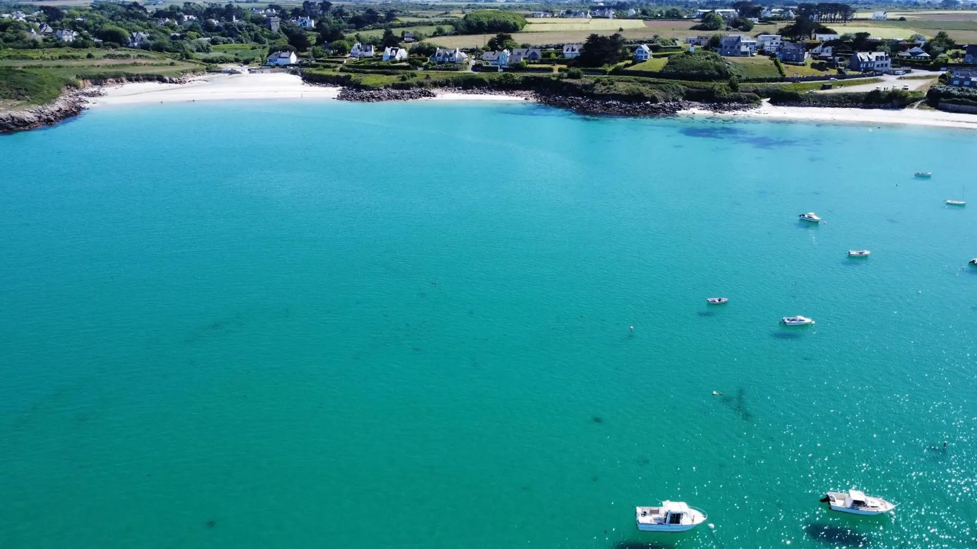 Roscaroc Enez Karn - Joli T2 Vue Mer Proche Plage Ploudalmézeau Apartmán