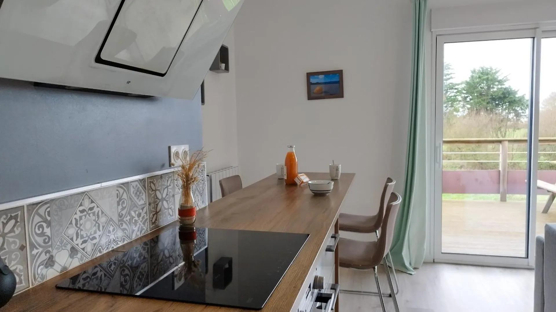 Roscaroc Enez Karn - Joli T2 Vue Mer Proche Plage Ploudalmézeau