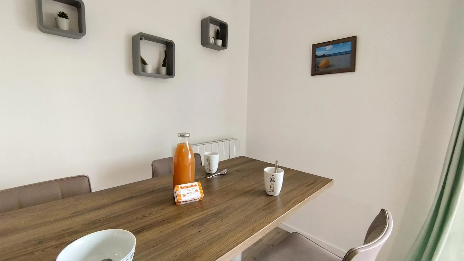 Roscaroc Enez Karn - Joli T2 Vue Mer Proche Plage Ploudalmézeau Apartmán